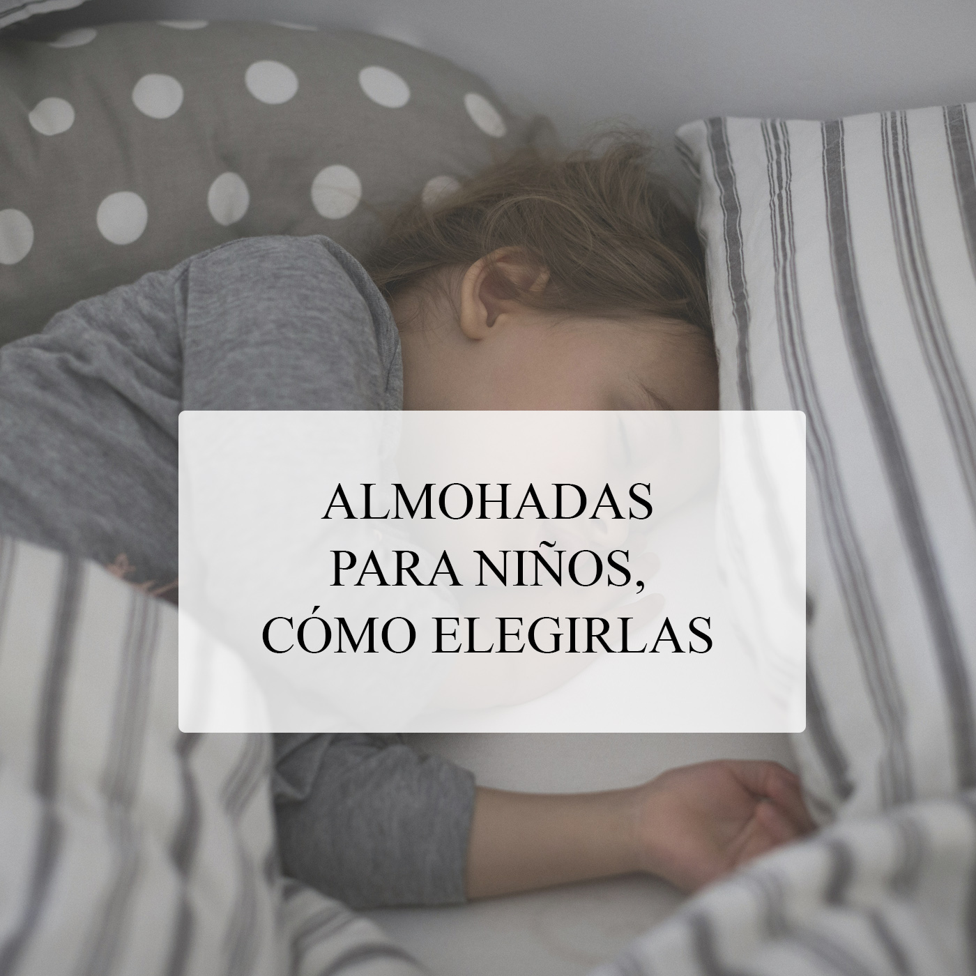 almohadas para niños