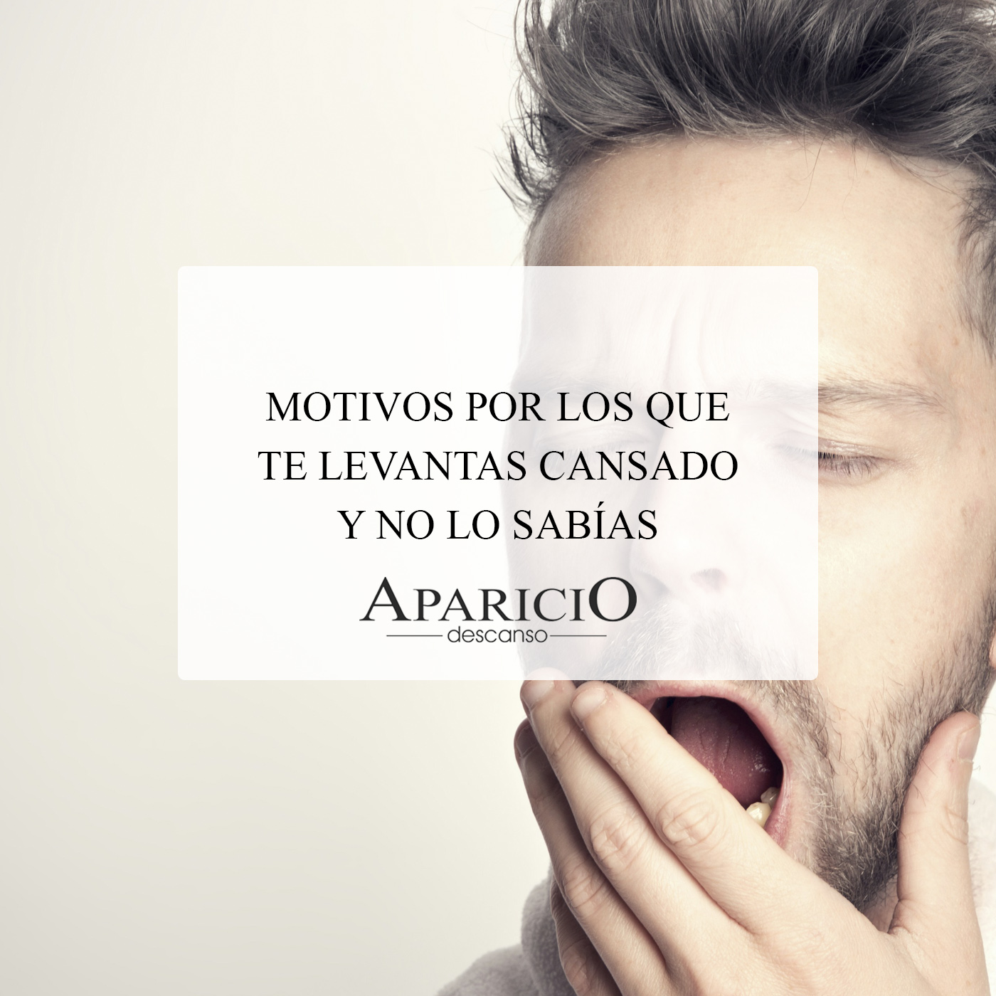 motivos por los que te levantas cansado