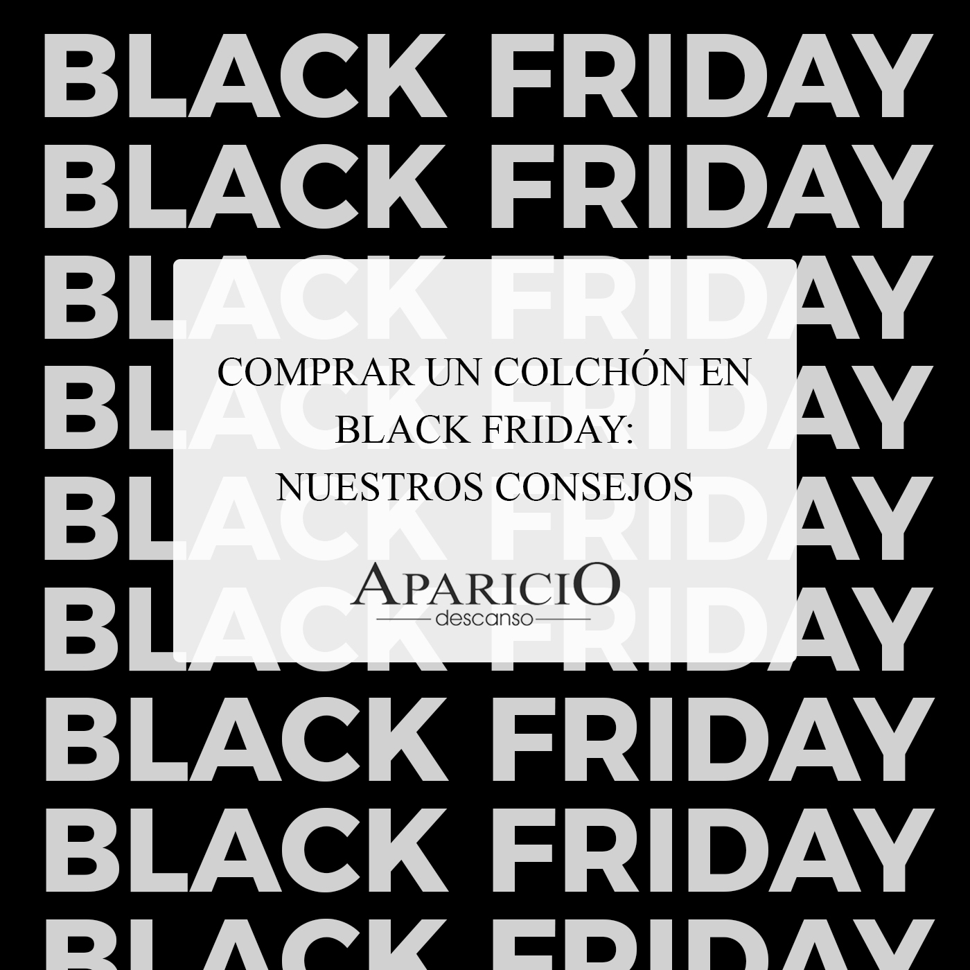 comprar un colchon en black friday